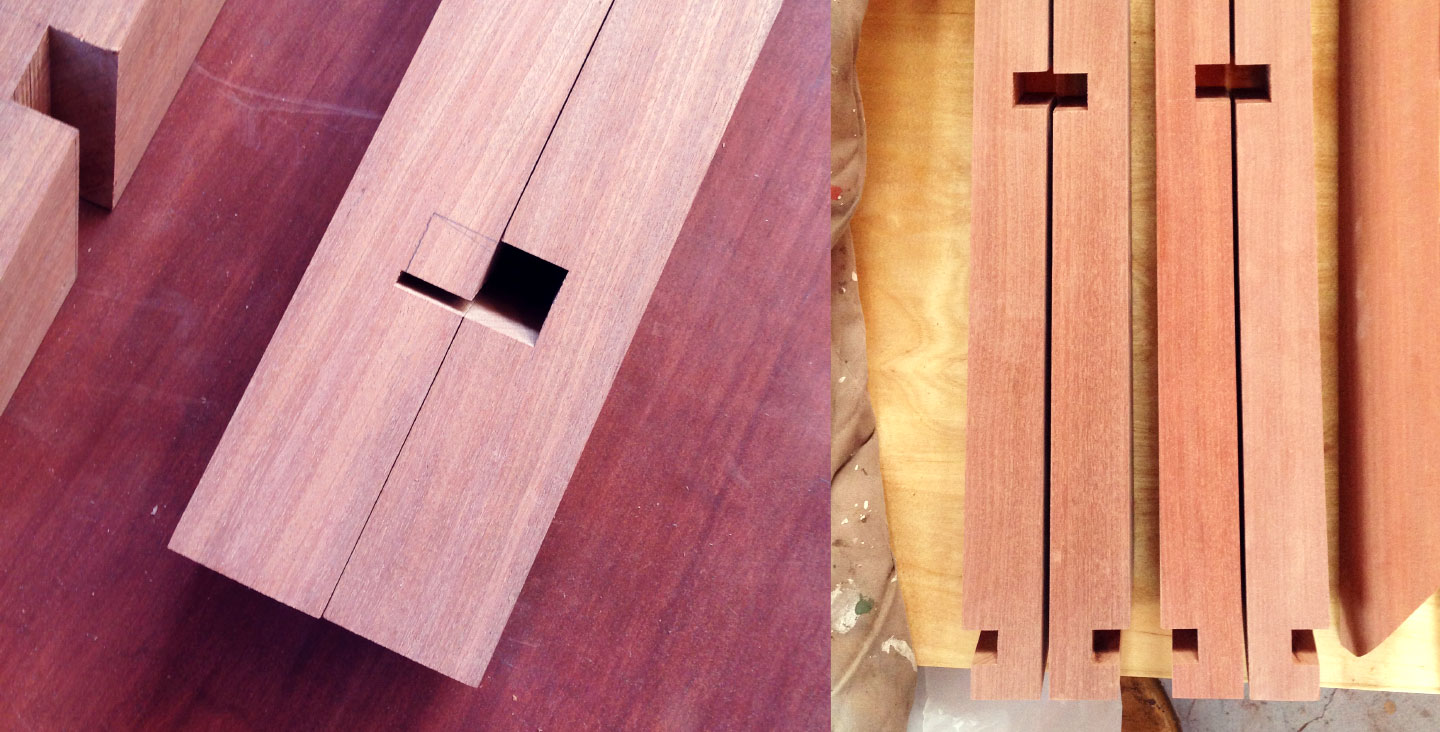 Glueing the final piece